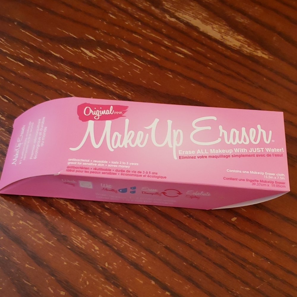 Original pink makeup eraser